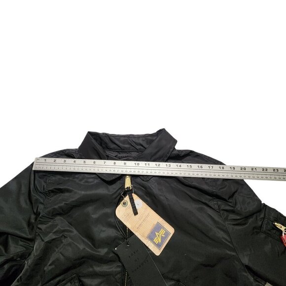 Alpha Industries Men's CWU‎ 36P MOD Slim Fit Size Large Black - Picture 6 of 16